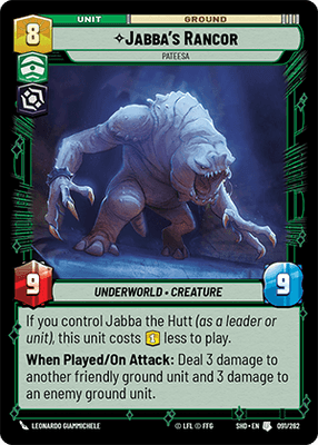 Jabba's Rancor - Pateesa (SHD_#091/262) / Foil
