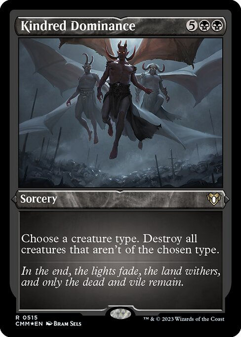 Kindred Dominance (cmm) / Foil Etched