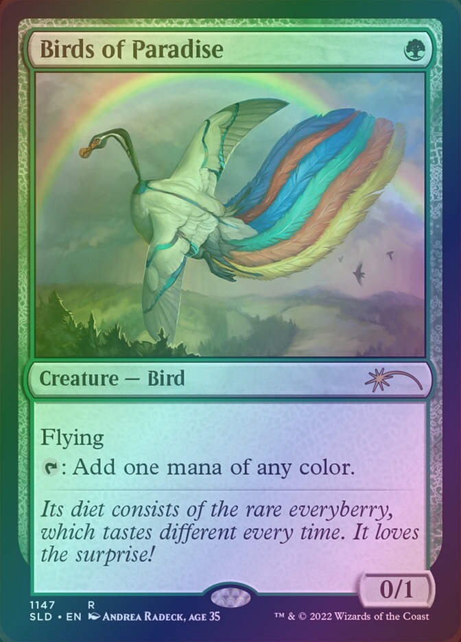 Birds of Paradise (SLD) (1147) / Foil