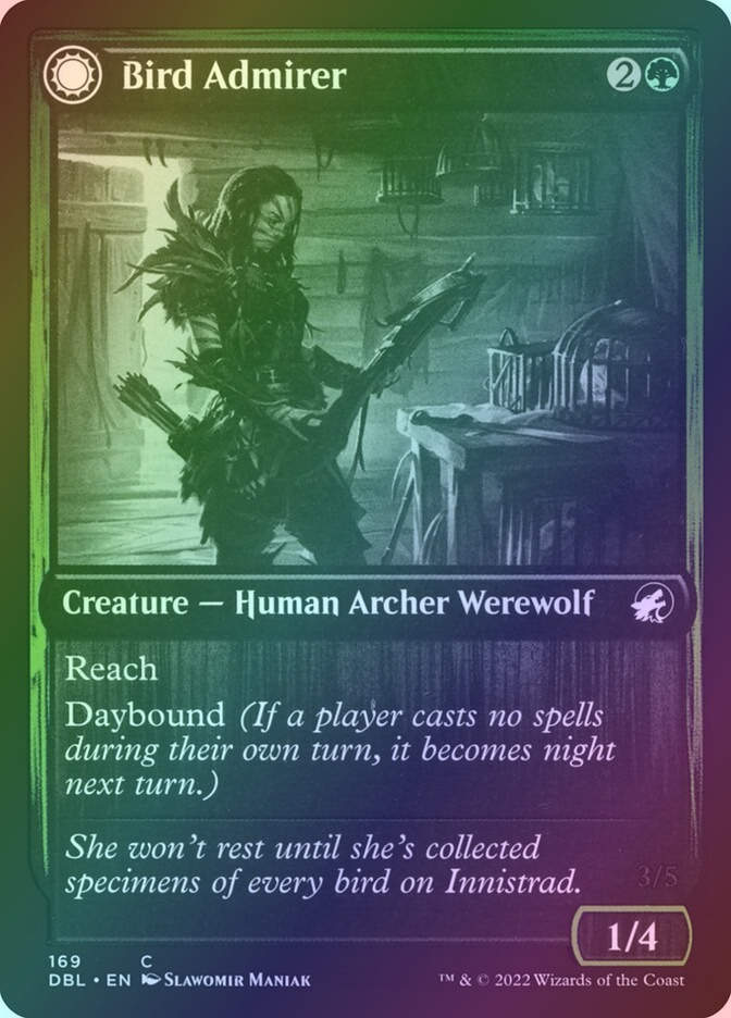 Bird Admirer // Wing Shredder (DBL) (169) / Foil