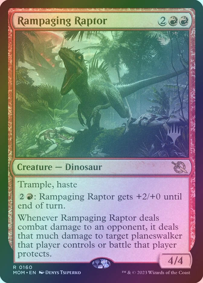 Rampaging Raptor (PMOM) (160p) / Foil