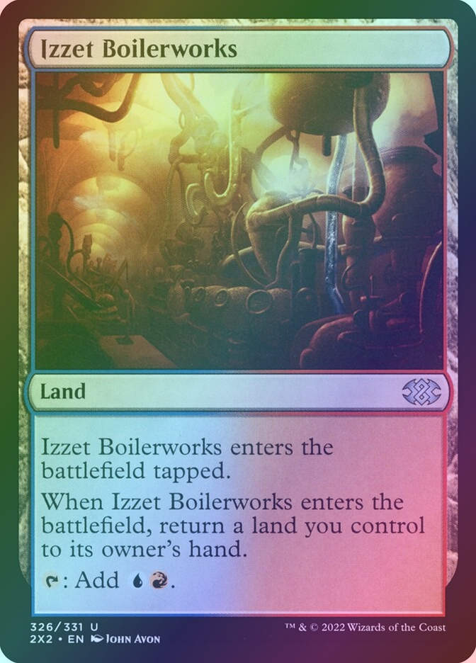 Izzet Boilerworks (2X2) (326) / Foil