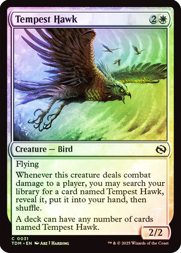 Tempest Hawk (TDM) (31) / Foil