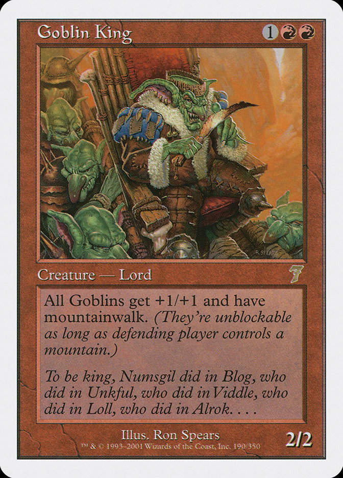 Goblin King (7ED) (190)