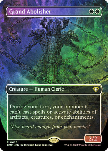 Grand Abolisher (cmm) / Borderless / Foil