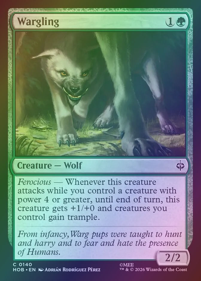Wargling (HOB) (140) / Foil