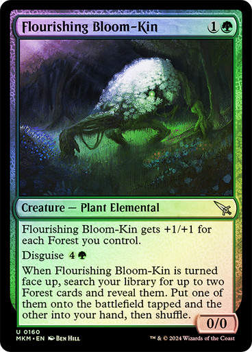 Flourishing Bloom-Kin (mkm) (160) / Foil