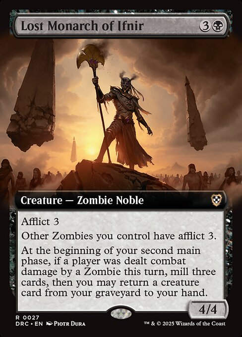Lost Monarch of Ifnir (DRC) (27) / Extended Art