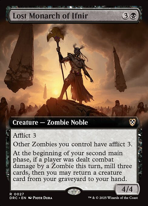 Lost Monarch of Ifnir (DRC) (27) / Extended Art