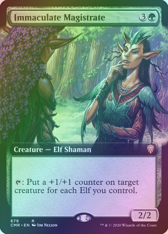 Immaculate Magistrate (CMR) (679) / Extended Art / Foil