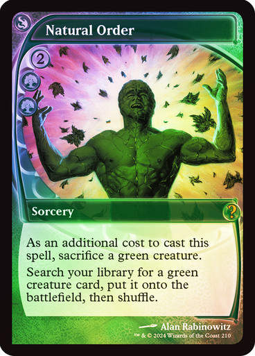 Natural Order (MB2) (210) / Foil