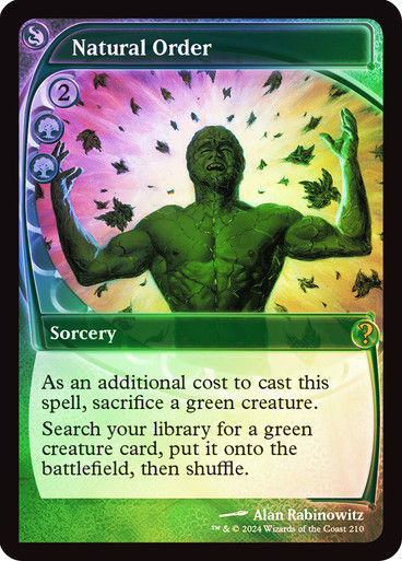 Natural Order (MB2) (210) / Foil