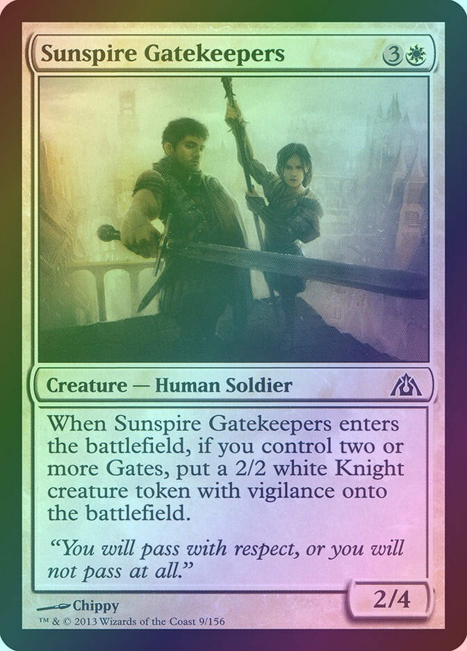 Sunspire Gatekeepers (DGM) (9) / Foil