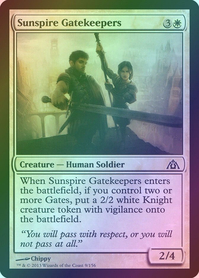 Sunspire Gatekeepers (DGM) (9) / Foil