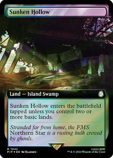 Sunken Hollow (pip) (1042) / Extended Surge Foil
