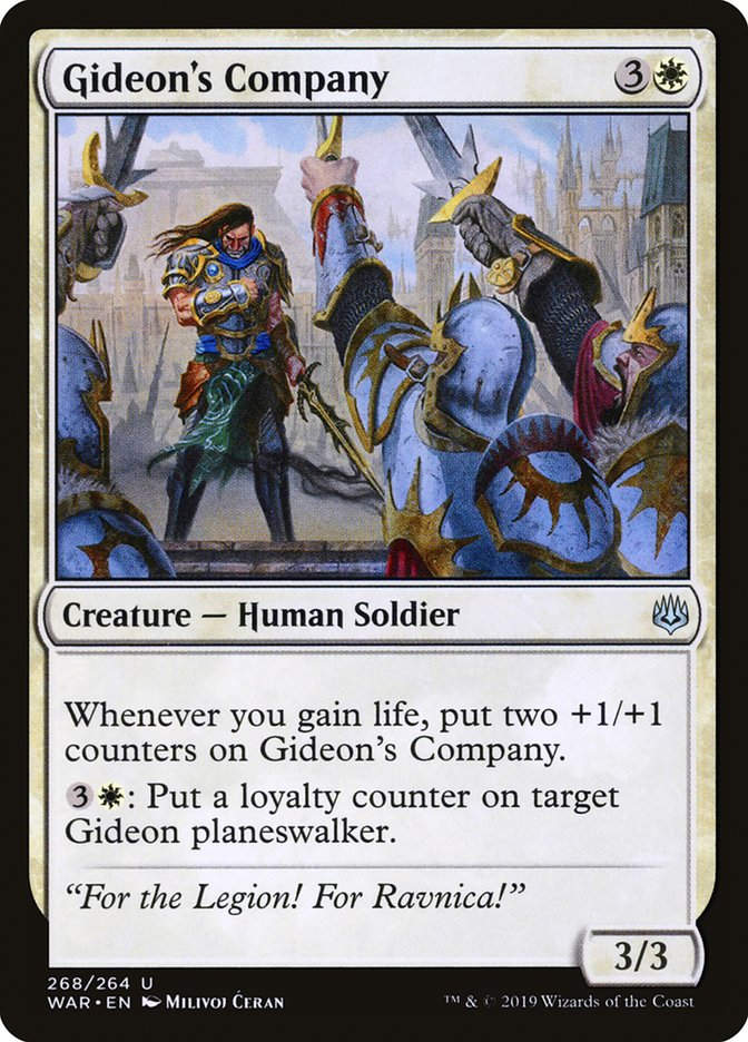 Gideon's Company (WAR) (268)