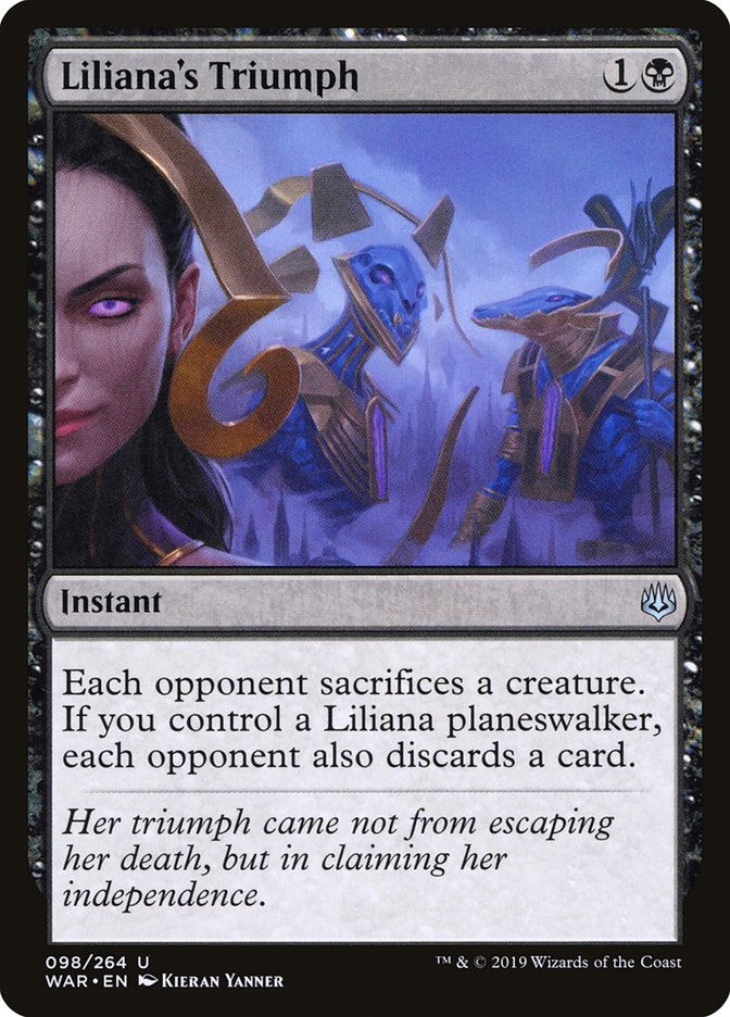 Liliana's Triumph (WAR) (98)