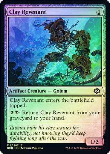 Clay Revenant (BRO) / Foil