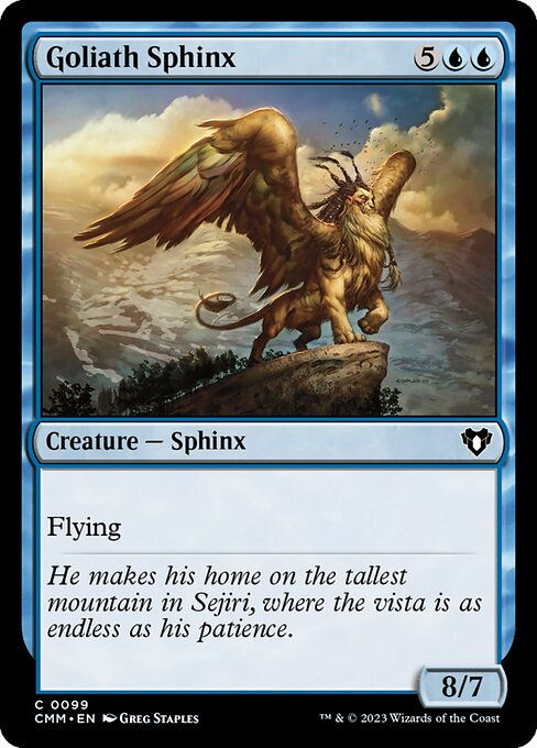 Goliath Sphinx (cmm)