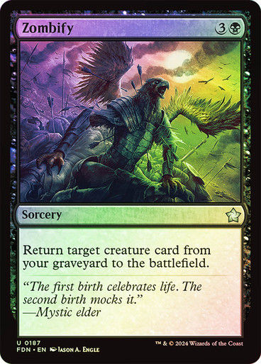 Zombify (FDN) (187) / Foil