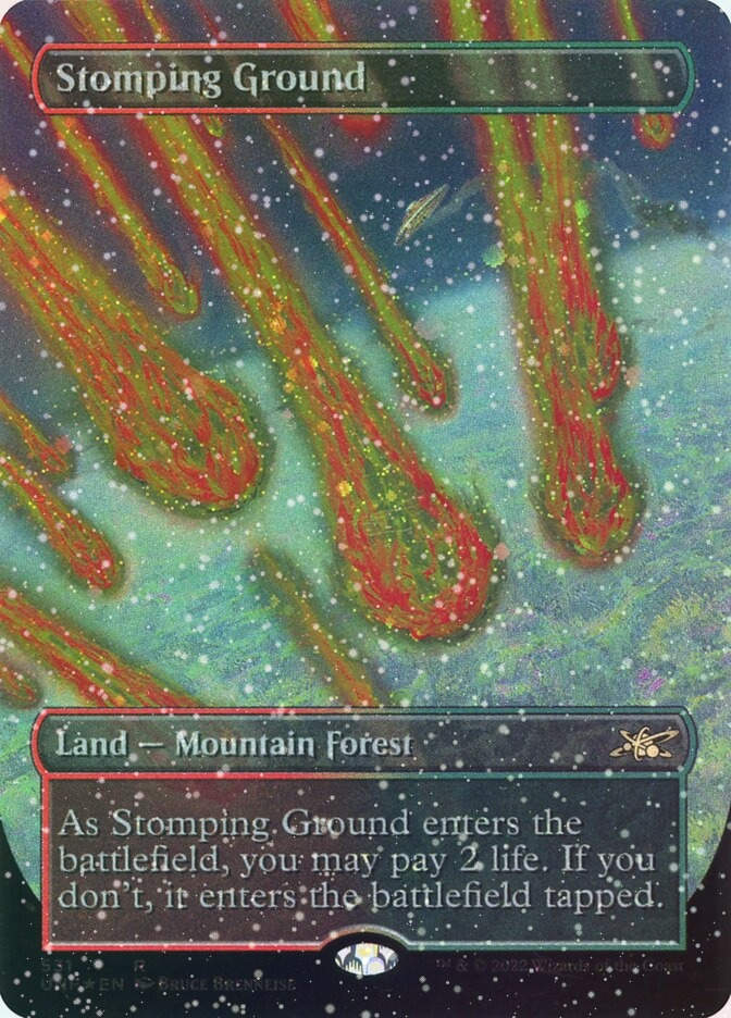 Stomping Ground (UNF) (531) / Borderless / Galaxy Foil