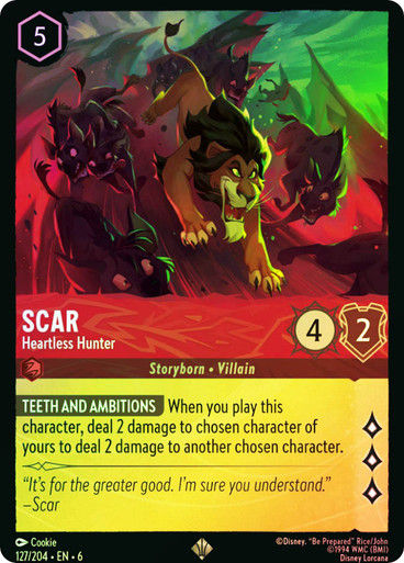 Scar - Heartless Hunter (LOR_AZU) / Foil