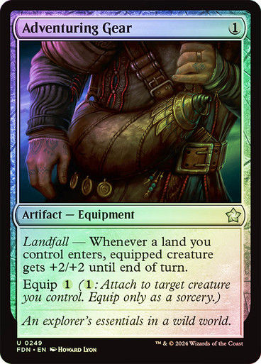 Adventuring Gear (FDN) (249) / Foil