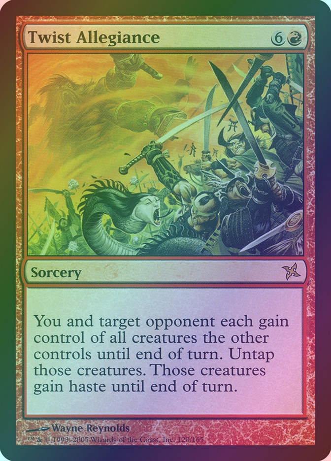 Twist Allegiance (BOK) (120) / Foil