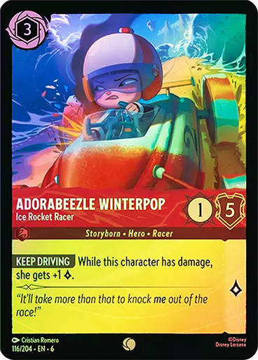 Adorabeezle Winterpop - Ice Rocket Racer (LOR_AZU) / Foil
