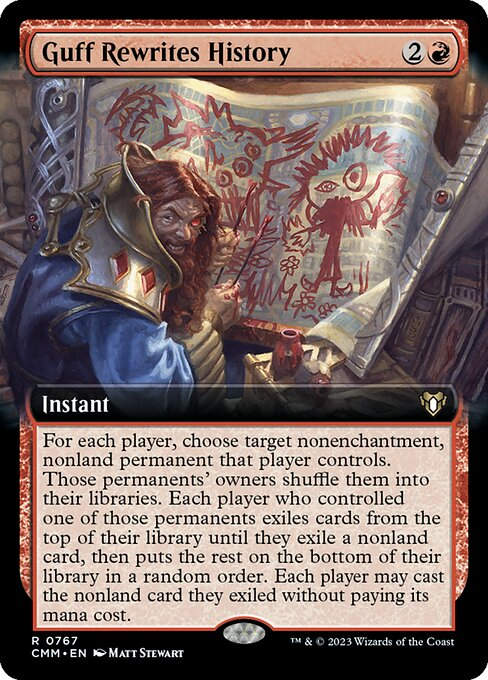 Guff Rewrites History (cmm) / Extended Art