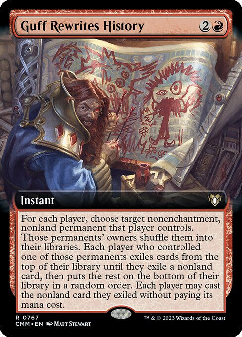 Guff Rewrites History (cmm) / Extended Art