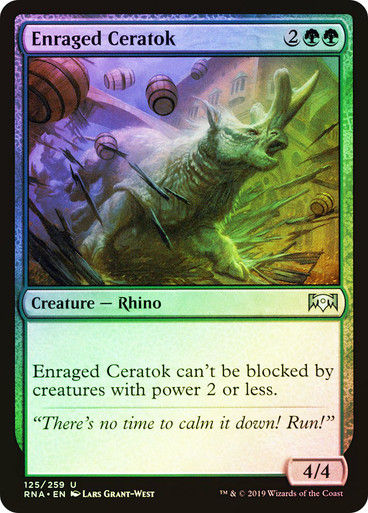 Enraged Ceratok (RNA) (125) / Foil