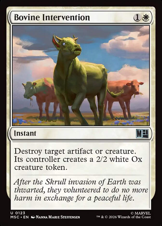 Bovine Intervention (MSC) (123)