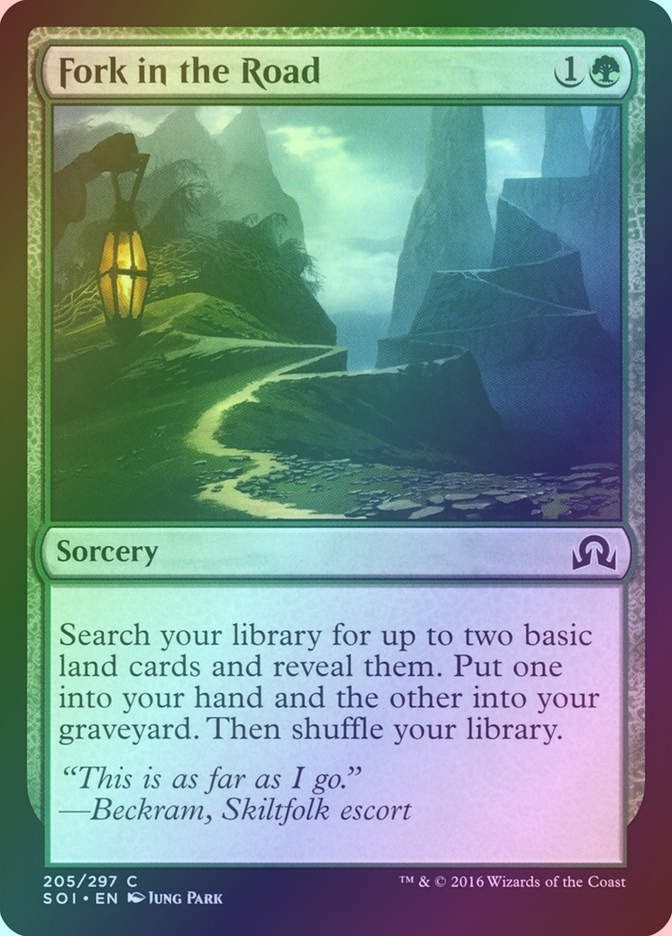 Fork in the Road (SOI) (205) / Foil