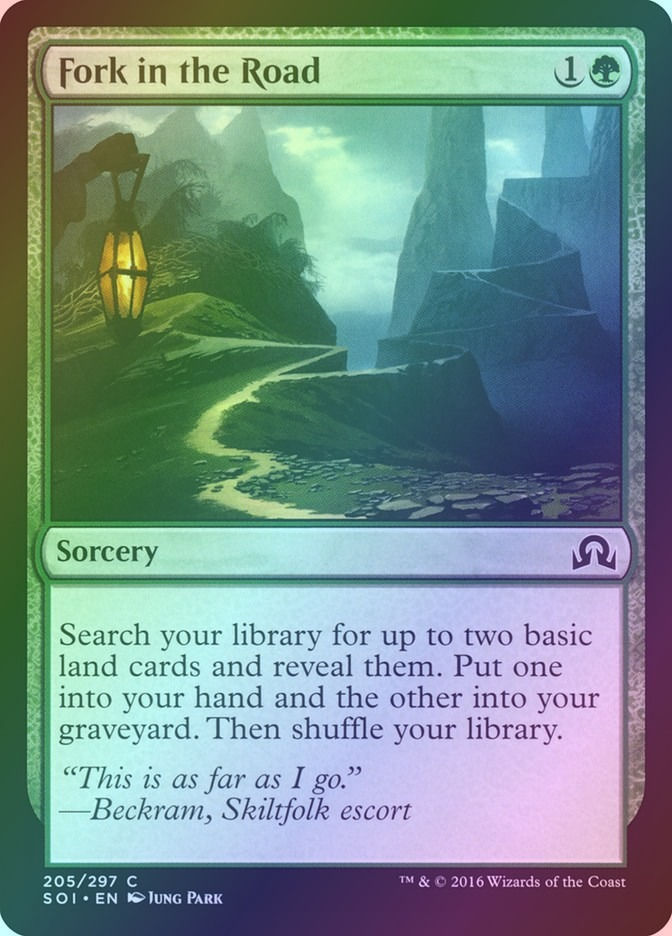 Fork in the Road (SOI) (205) / Foil