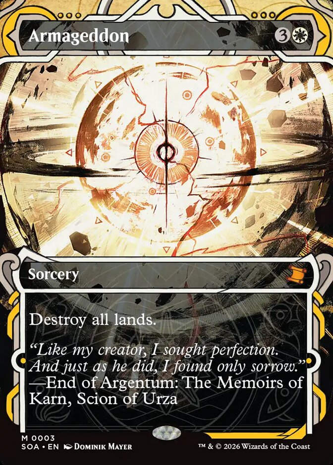 Armageddon (SOA) (3) / Borderless / Showcase