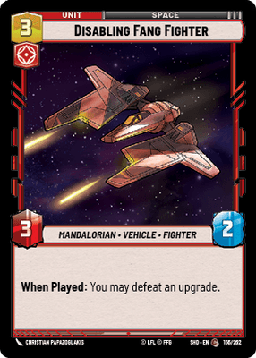 Disabling Fang Fighter (SHD_#166/262)