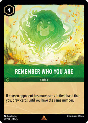 Remember Who You Are (LOR_SHS)