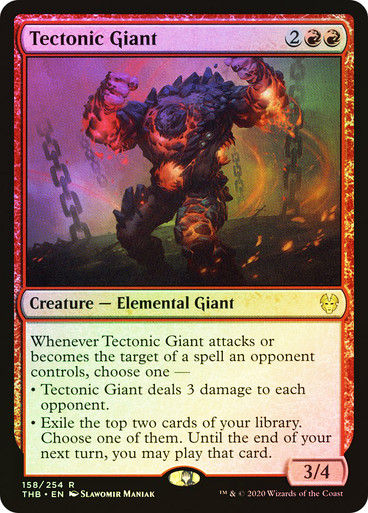 Tectonic Giant (THB) (158) / Foil