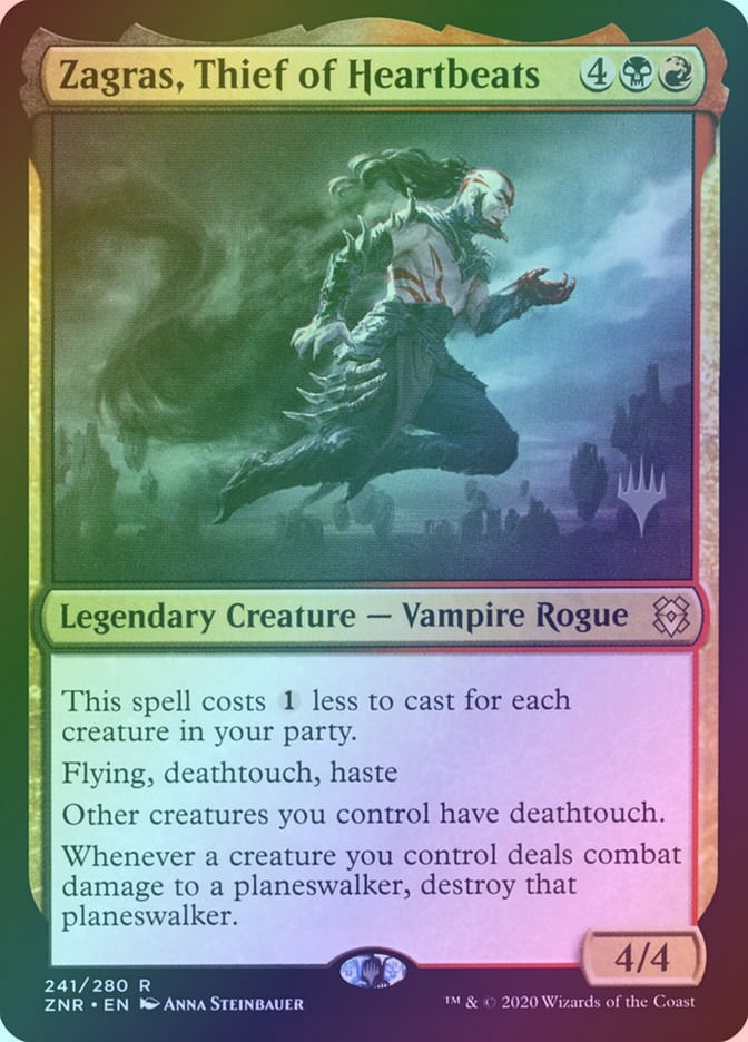 Zagras, Thief of Heartbeats (PZNR) (241p) / Foil