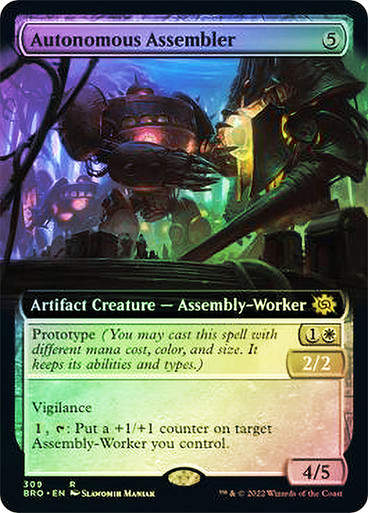Autonomous Assembler (BRO) / Extended Art Foil