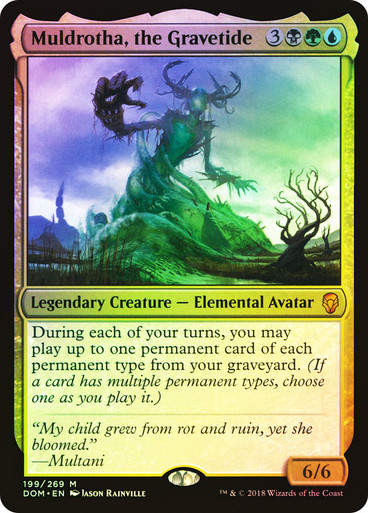 Muldrotha, the Gravetide (DOM) (199) / Foil