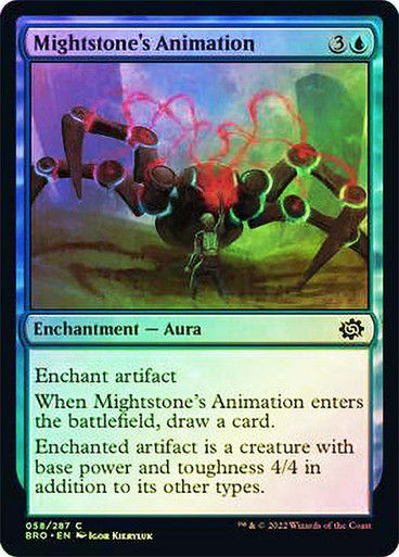 Mightstone's Animation (BRO) / Foil