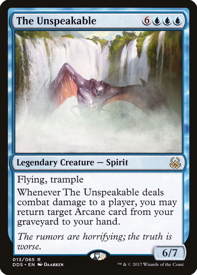 The Unspeakable (dds)
