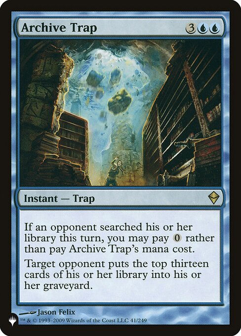 Archive Trap (PLST) (ZEN-41)