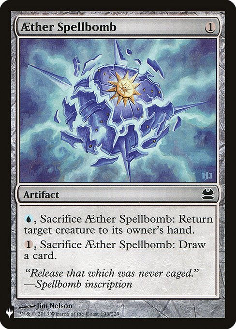 Aether Spellbomb (PLST) (MMA-196)