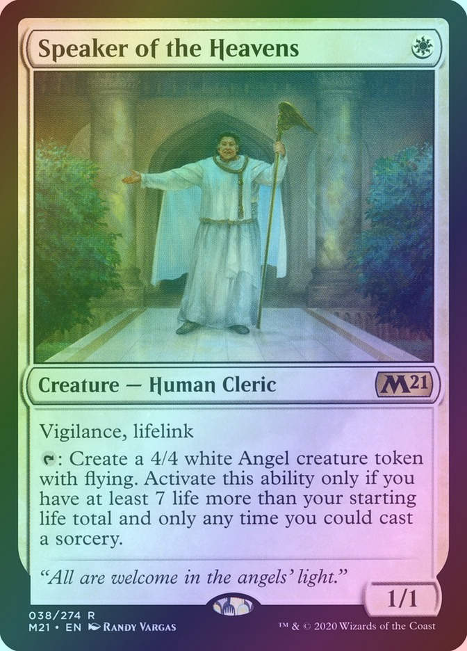 Speaker of the Heavens (M21) (38) / Foil