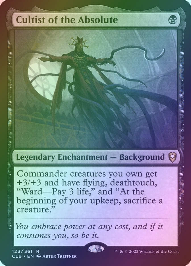 Cultist of the Absolute (CLB) (123) / Foil