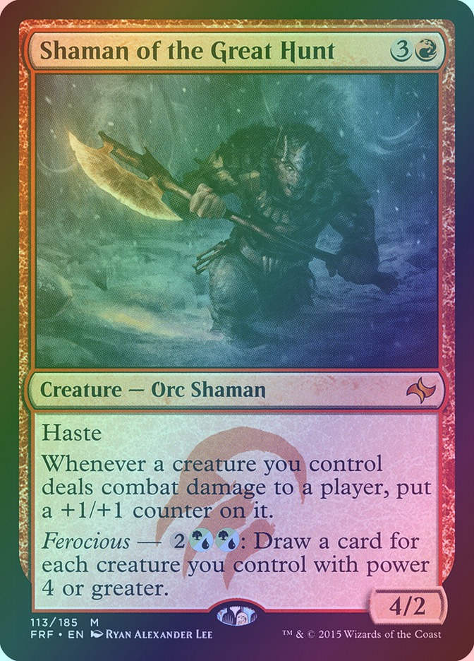 Shaman of the Great Hunt (FRF) (113) / Foil