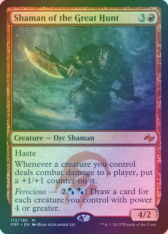 Shaman of the Great Hunt (FRF) (113) / Foil